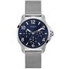 Guess Orologio Multi-quadrante Quarzo Uomo con Cinturino in Acciaio Inox W1040G1