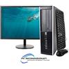 Non applicabile PC Computer Postazione completa di PC Dual Core 4gb ram 240 SSD + monitor 22...