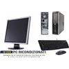HP PC Computer fisso Hp Dual core + Monitor 19" + Kit Mouse e Tastiera