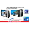 variabile in base alle disponibilità di POSTAZIONE Completa PC USATO Dual Core 8 GB RAM SSD 120 GB + Archivio da 250 ...