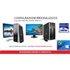DELL, HP, LENOVO Postazione PC Fisso Completo di Monitor LCD garantito RICONDIZIONATO Vari MARCHI
