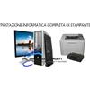 Non applicabile PC Computer PC FISSO USATO COMPLETO DI STAMPANTE A4 + COMPUTER CPU CORE 2 DUO...