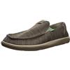 Sanuk Hi Bro Lite Hemp, Mocassino Uomo, Antracite, 41 EU