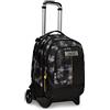 Seven S.p.a. Seven Trolley Scuola Sganciabile Jack 2 Ruote Detach, Nero, Heavy Boy, 3 in 1, Triplo Uso, Zaino con Carrello Sganciabile, Maxi Capienza, Zaini e Trolley, Scuola, Bambine e Ragazzi