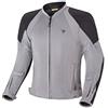 SHIMA JET | Pannelli MESH Traspiranti, Impermeabile, Membrana Rimovibile, Paraschiena di Livello 2 Incluso, Regolazione Avanzata (Uomo, Giacca, Grigio, L)