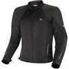 SHIMA JET | Pannelli MESH Traspiranti, Impermeabile, Membrana Rimovibile, Paraschiena di Livello 2 Incluso, Regolazione Avanzata (Uomo, Giacca, Nero, M)