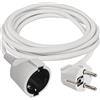 EMOS Cavo di prolunga da 5 m, Schuko, prolunga di corrente per interni, IP20, H05VV-F3G 1,5 mm2, protezione per bambini
