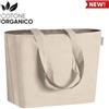 Shopper in cotone organico personalizzata Daisy 50 x 38 x 15 cm personalizzate o neutre