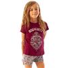 Harry Potter Pigiama Lungo o Corto per Bambina con Stampa Glitter Hogwarts