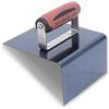 Marshalltown Attrezzo per gradini Marshalltown per angoli esterni con raggio di 10 mm e impugnatura DuraSoft, acciaio blu, dimensioni: 152x152x76 mm