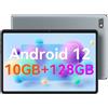 Tab 7 Pro Android 12 Tablet 10.1 Pollici 10GB+128GB(TF 1TB), Octa-Core, 5G Wifi+