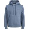 JACK & JONES JACK&JONES PLUS Men's JJECORP Logo Sweat Hood NOOS PS Hooded Sweatshirt, Navy Blazer, 5XL