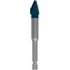 Bosch 1x Punta EXPERT HEX-9 Hard Ceramic (per Piastrelle dure, Piastrelle morbide, Ø 12,00 mm, Professional Accessorio Trapano, Trapano/avvitatori rotanti)