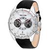 Sector No Limits Orologio Analogico al Quarzo Uomo con Cinturino in Pelle R3271794016