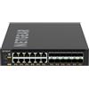 NETGEAR - RETAIL NETGEAR M4350-12X12F Gestito L3 10G Ethernet (100/1000/10000) 1U Nero