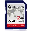 Cloudisk SD Card UHS SDXC Flash Memory Card 2GB Class4