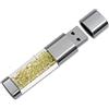 FeliSun Crystal Jewelry Chiavetta USB 3.0 Pendrive USB Stick Flash Drive Impermeabile trasparente Memory Stick Pen Drive-Fino a 80M / s (32GB, Giallo)