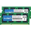 TECMIYO 4GB Kit (2x2GB) DDR2 667MHz PC2-5300 PC2-5400 DDR2 667 (200 PIN) SODIMM Laptop Memory