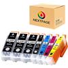 NEXTPAGE 33XL Cartucce di ricambio compatibili per Epson 33XL 33 XL cartucce per Epson Expression Premium XP-7100 XP-640 XP-430 XP-830 XP-645 XP-900 XP-630 XP-635 XP-645 (confezione da 7)