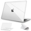 NPUOLS Custodia Protettiva per MacBook Air 13 Pollici M1 Cover 2021 2020 2019 2018 Modello A2337 A2179 A1932, Sottile Cristallo Rigide Case Custodia e Panno per Lucidare