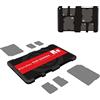 Kiorafoto Custodia per 2 schede SD + 4 schede TF, SDHC, SDXC e TF