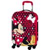 Coriex Minnie Valigia Bagaglio A Mano Trolley Bambina 4 Ruote | Valigia per Bambini da Viaggio | Trolley Cabina Rigido per bambini | Gadget Minnie