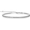 Namana Bracciale Tennis Argento Sterling 925 per Donna e Ragazza, Delicato con Zirconi Cubici, Gioielli, Regalo