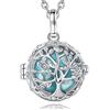 AEONSLOVE Collana Chiama Angeli Gravidanza Bola Messicana Albero della Vita Ciondolo Gravidanza Regalo Futura Mamma