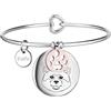 ZUKY Bracciali in acciaio dedicati agli amanti degli animali (Shiba/Akita Inu)