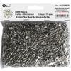 Yline 1000 mini spille da balia piccole, argento, circa 15 mm, aghi di sicurezza, E90020