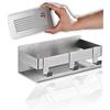 DEKAZIA® Mensola Doccia in Acciaio Inox Senza Forare | Ripiano Bagno Autoadesivo | Portasapone Doccia Angolare | Organizer Shampoo