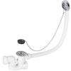 Wirquin SP5502 - Colonna di scarico per vasca da bagno a catena con sifone