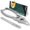 Blizzard Tronchese Unghie Piedi Professionale per Unghie Spesse, Dure e Incarnite - Tagliaunghie, Tronchesino Podologo e Pedicure in Acciaio Inox Tedesco - Per Anziani - 15cm Molla a Barilotto