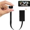 WIWACAM Mini Telecamera Spia Nascosta, 4K Ultra HD Telecamera WiFi Interno, Microcamera Invisibile Batteria Videocamera Sorveglianza con Visione Notturna Rilevamento di Movimento Allarme e-mail, MW5