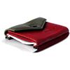 Space Wallet Portafoglio piccolo con portamonete in vera pelle per uomo e donna I slim wallet I 15 carte + banconote + monete I modello Peak bicolore, Machu Picchu, Mini, Minimalista