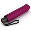Knirps Ombrello tascabile A.200 Medium Duomatic - compatto e resistente alle intemperie - Canale del vento testato - Viola Scuro