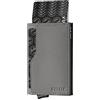 VULKIT Porta Carte di Credito con Doppia Finestra ID Portafoglio in Pelle con Blocco RFID Porta Carte Pop Up Automatico per Carte e Appunti