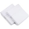 Gözze - Asciugamano New York, Set da 2 Pezzi, Morbido e Assorbente, 100% Cotone, 50 x 100 cm - Bianco