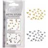 Estrosa Triangle 4 mm Borchie Metal Studs