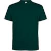 Logostar Maglia Uomo Manica Corta Basic | Maglietta Uomo Manica Corta Taglie Forti Uomo 3XL - 15XL | Maglietta da Uomo in Cotone con Scollo a V | T Shirt Uomo Cotone | Forest Green, 8XL