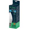 V-TAC PRO VT-1850 Lampadina LED E14 candela 3.7W SMD chip samsung bianco caldo 3000K sku 8040