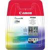 CANON MULTIPACK CONTIENE N. 1 PG-40 + N.1 CL-41