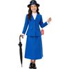 Fun Shack Costume Tata Magica Bambina, Costume Halloween Bambina, XL