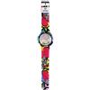 Zitto SAN VALENTINO Flash Edition Orologio a LED con cinturino in silicone multicolore, cinturino, Cinghia