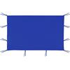 jackfru Gazebo laterale, 3 x 2 m, tessuto Oxford 210D, impermeabile, copertura laterale per gazebo, pannelli laterali di ricambio per gazebo, solo un lato laterale (blu)