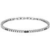 Morellato Tennis Bracciale Uomo in Argento 925, zirconi - SATT11