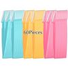 FEPITO 60Pcs Sopracciglia Rasoio Shaper Rasoi Trimmer per donne e uomini Face Hair Remover Multiuso Esfoliante Rasoio viso