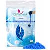 DERMAWAX Cera Brasiliana Azure 800 g, Perle Senza Strisce, Made in France