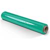 OFITURIA Pellicola per imballaggio 50 cm di larghezza e stirabile fino a 300 metri di lunghezza - Rotolo di pellicola elastica manuale per imballaggio industriale (Verde, 1)