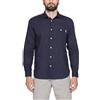 Carrera Jeans - Camicia in Lino, Blu Scuro (L)